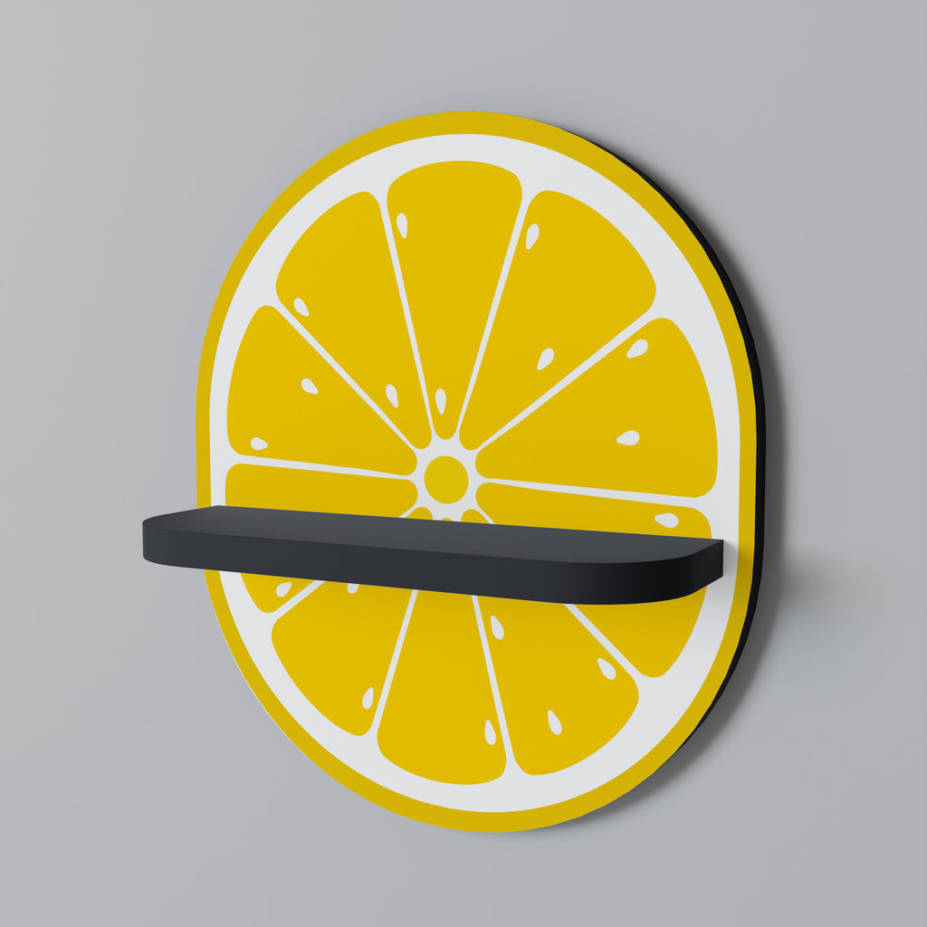 STRENGTHENING LEMON Decorative Art Shelf