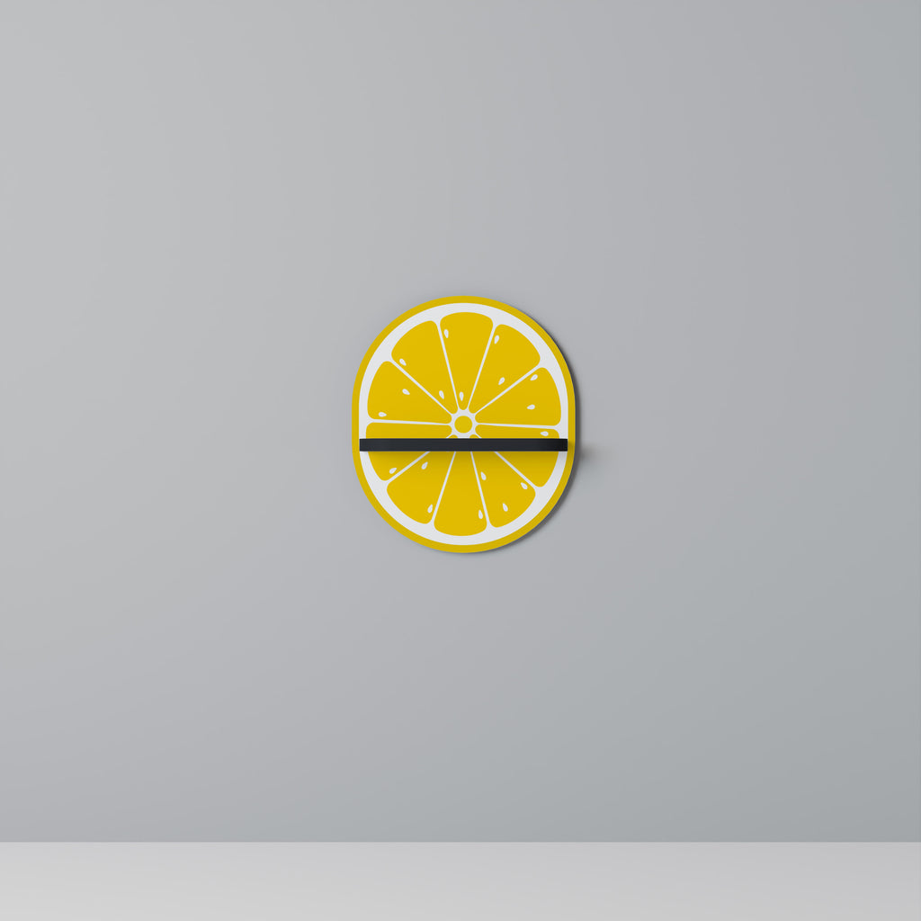 STRENGTHENING LEMON Decorative Art Shelf