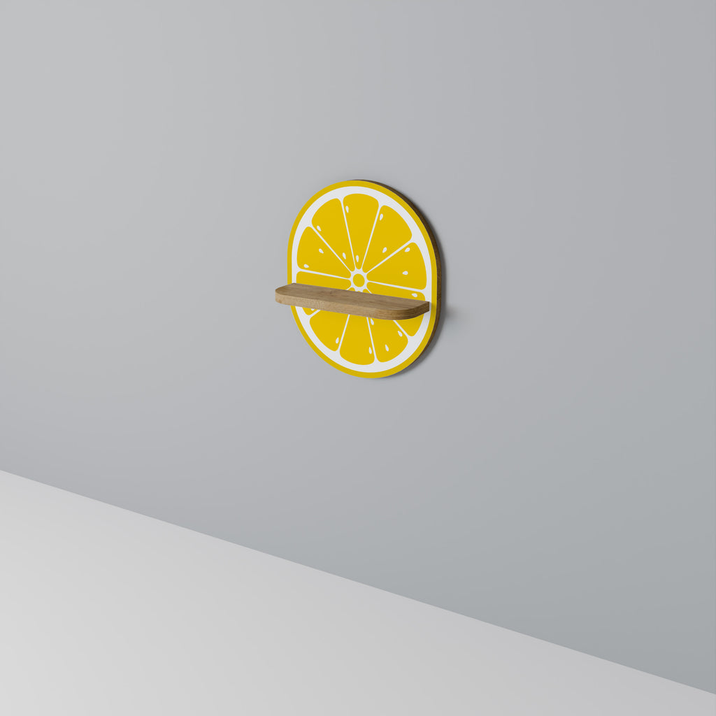 STRENGTHENING LEMON Decorative Art Shelf