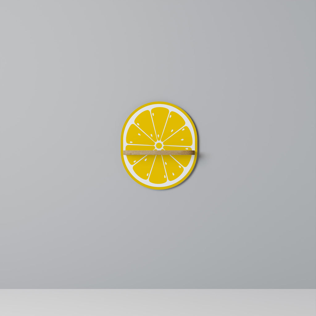 STRENGTHENING LEMON Decorative Art Shelf