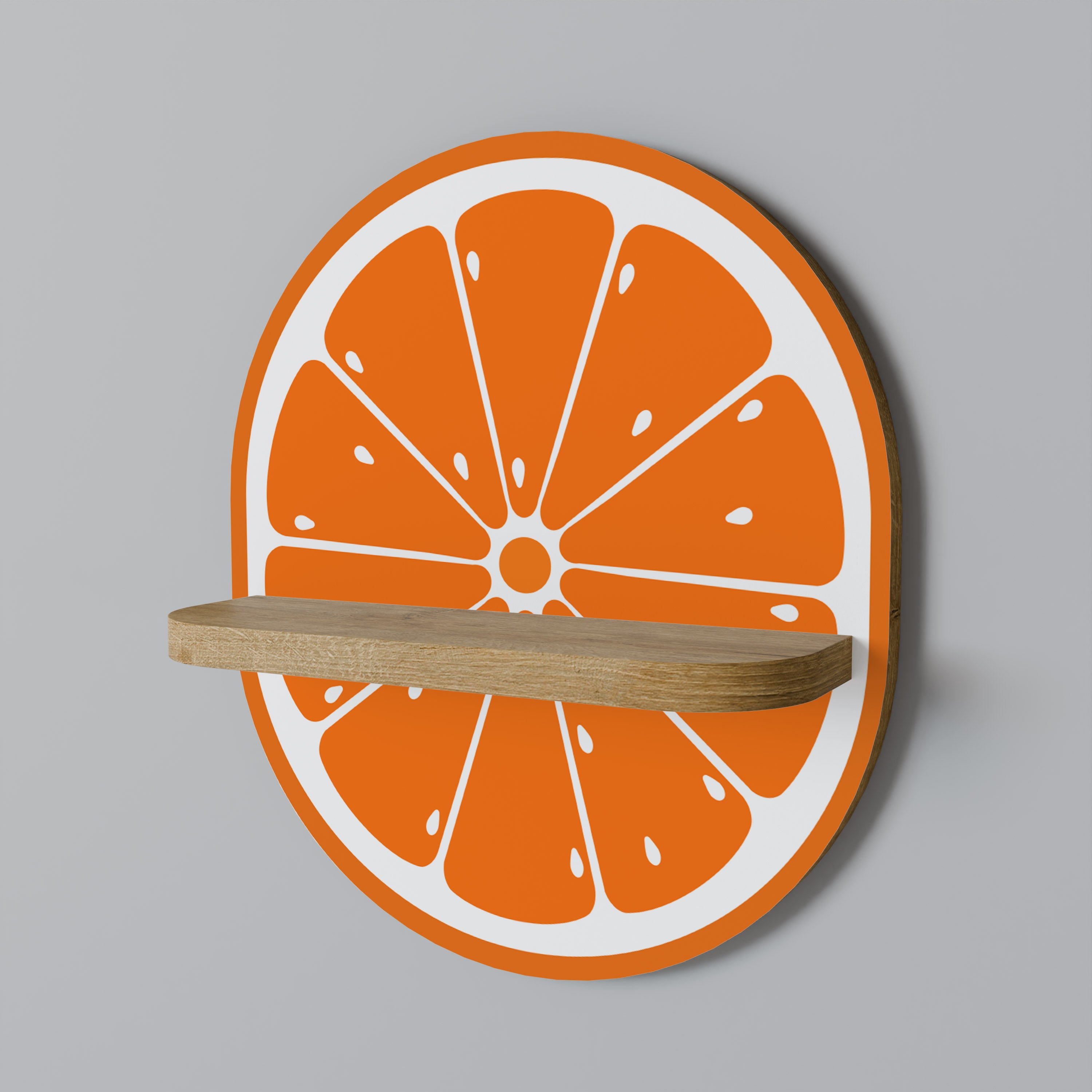JUICY ORANGE Decorative Art Shelf