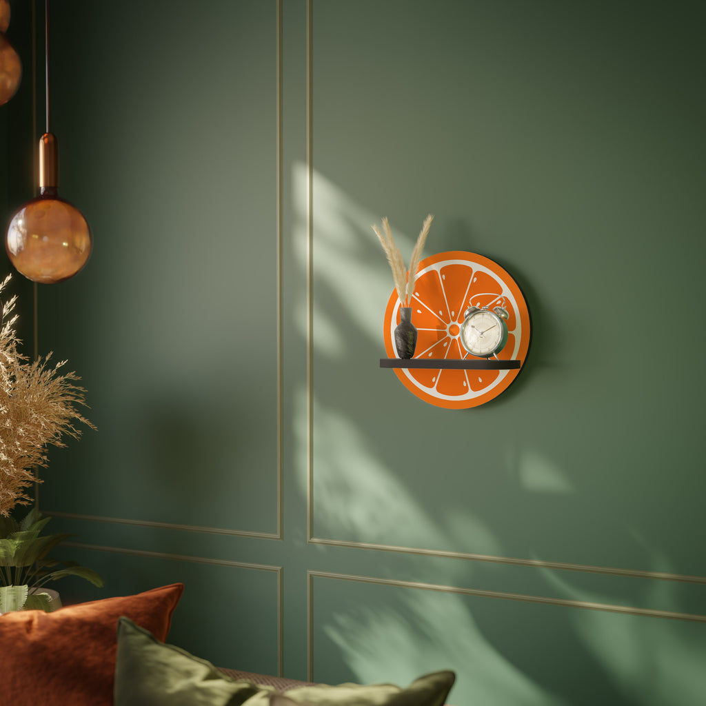 JUICY ORANGE Decorative Art Shelf