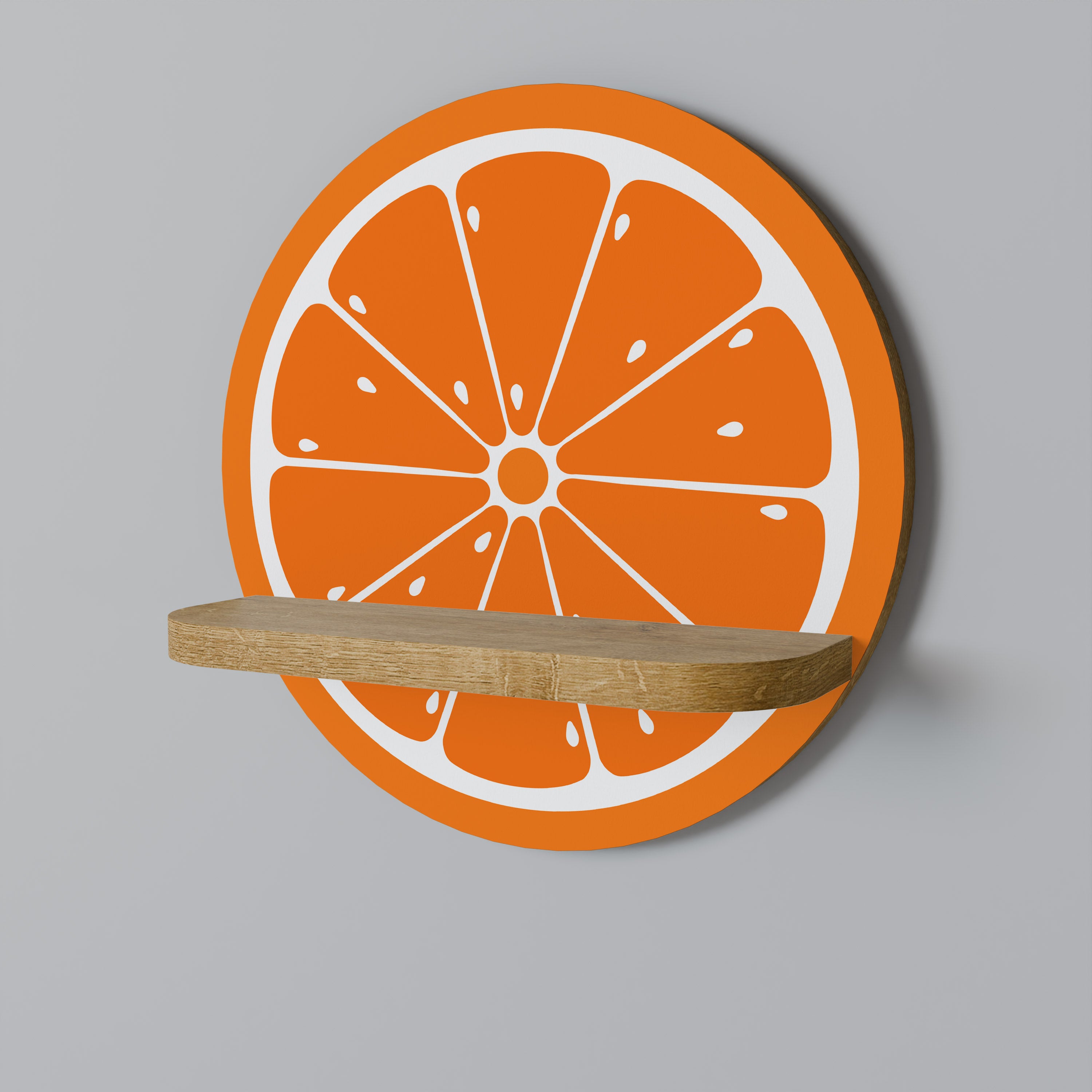 JUICY ORANGE Decorative Art Shelf