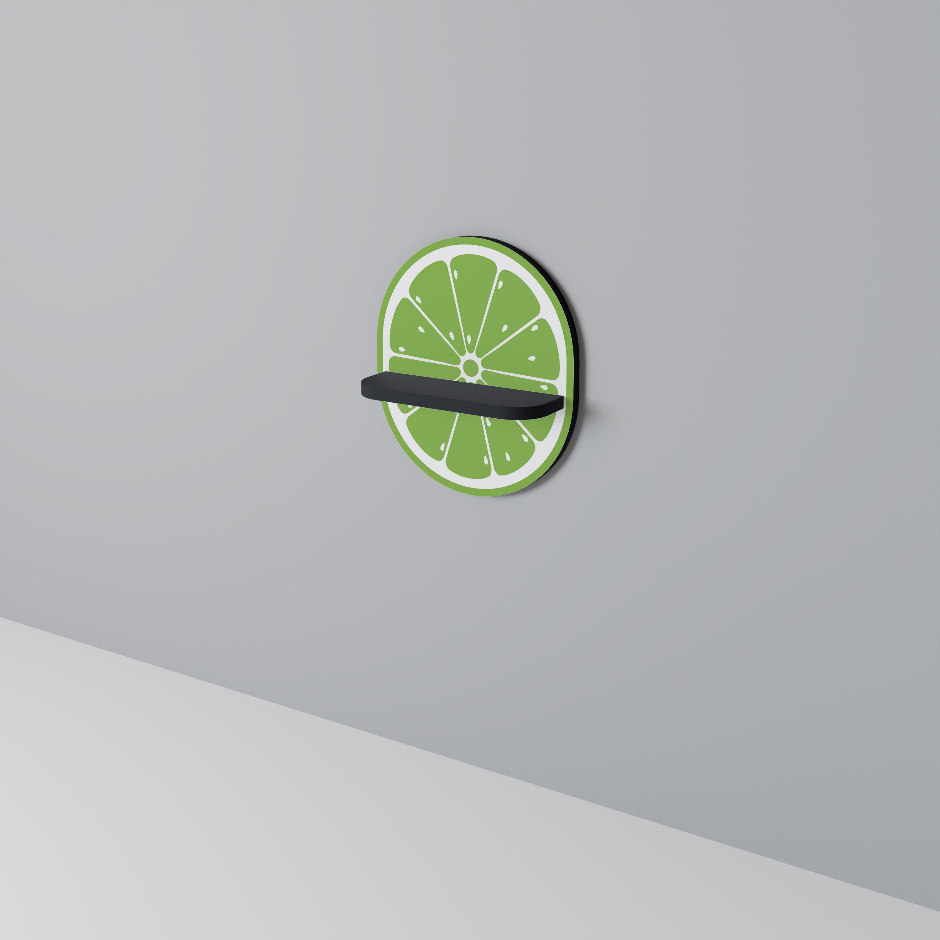 REFRESHING LIME Dekoratives Wandregal