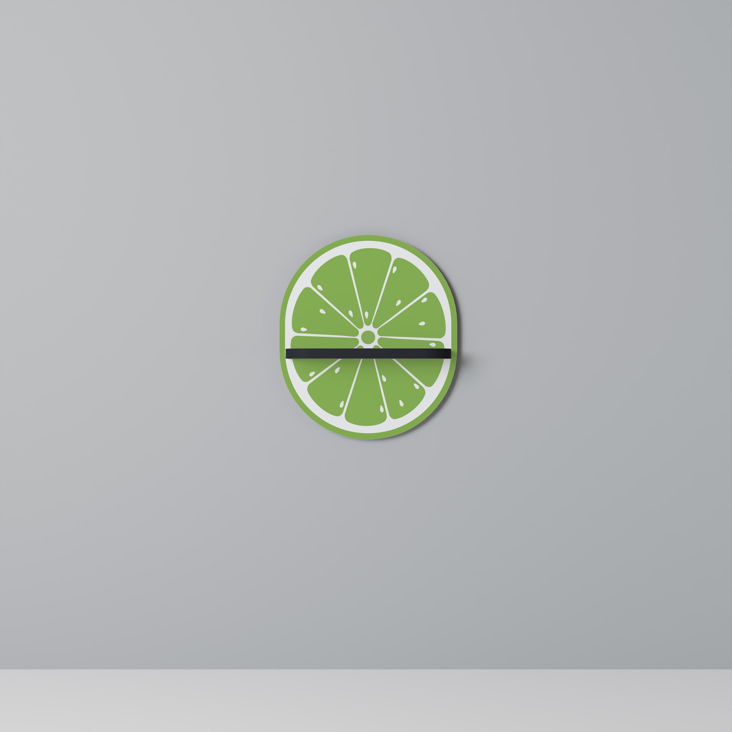 REFRESHING LIME Decorative Art Shelf
