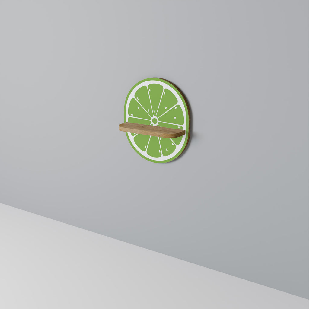 REFRESHING LIME Decorative Art Shelf