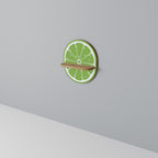 REFRESHING LIME Decorative Art Shelf