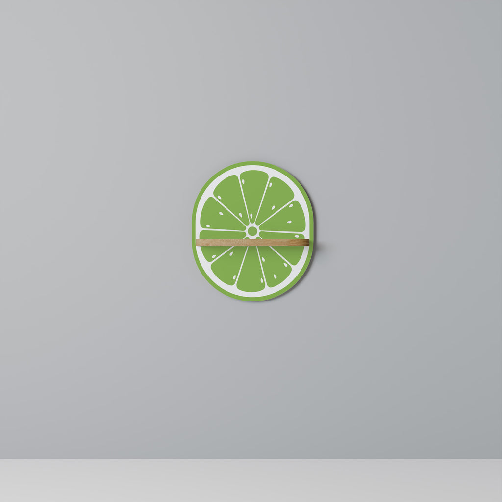 REFRESHING LIME Decorative Art Shelf