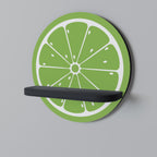 REFRESHING LIME Decorative Art Shelf