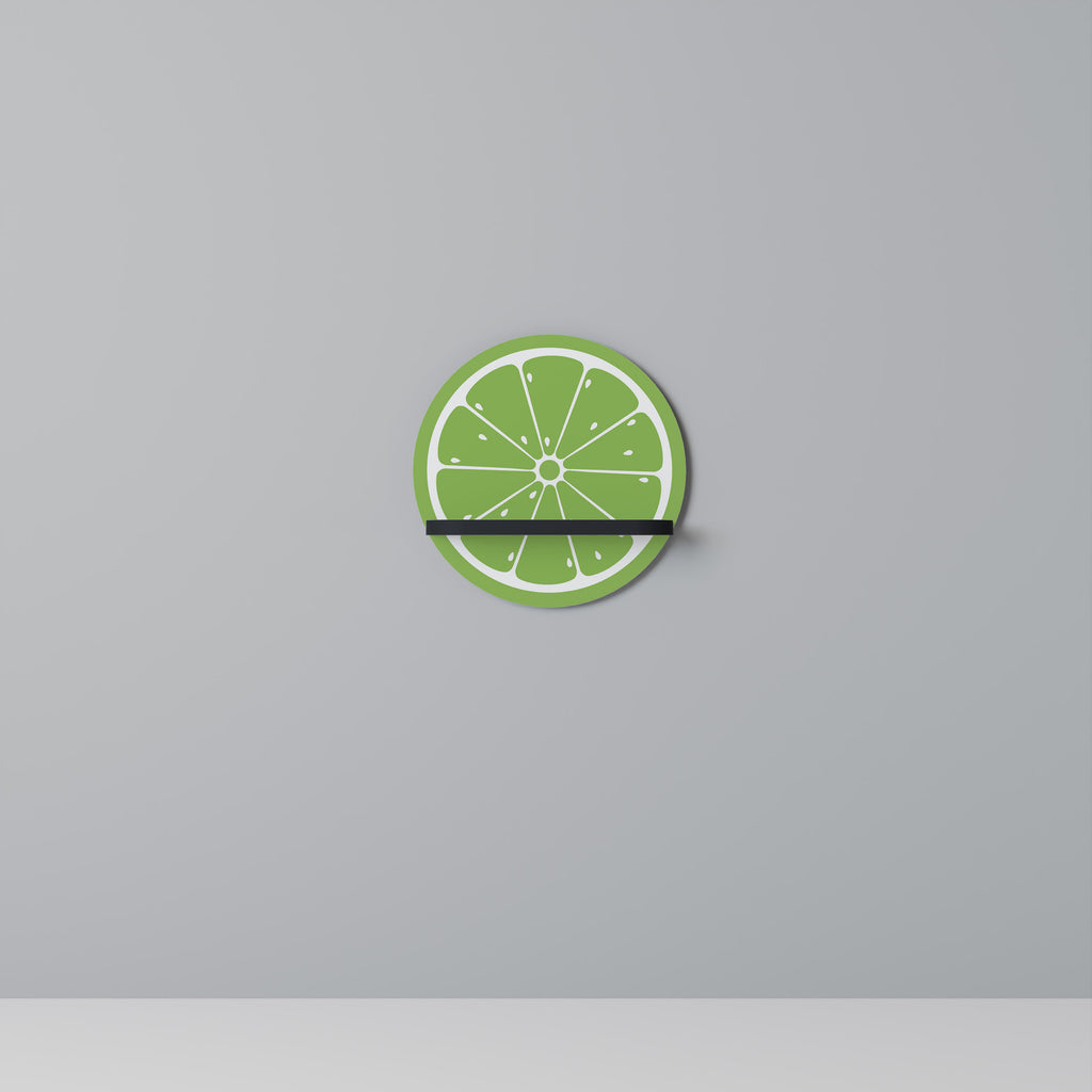 REFRESHING LIME Decorative Art Shelf