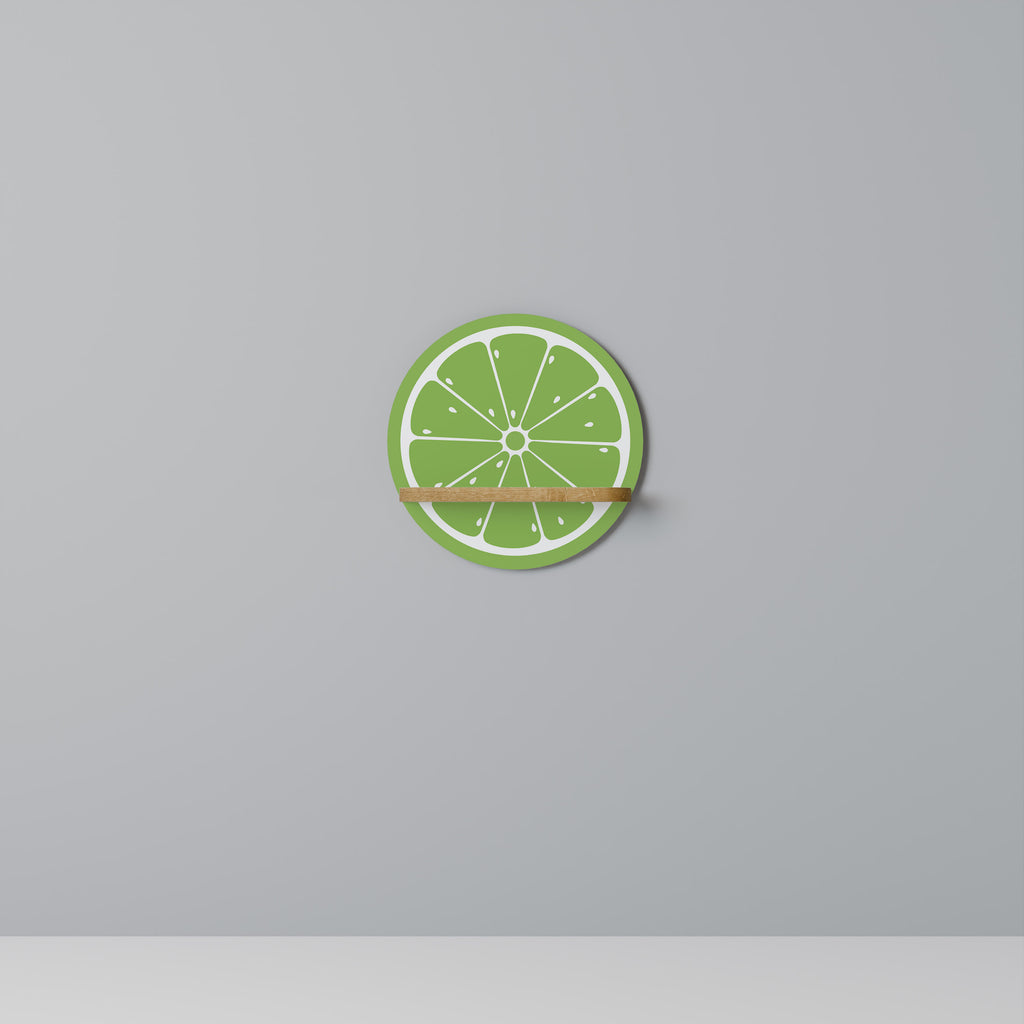 REFRESHING LIME Decorative Art Shelf