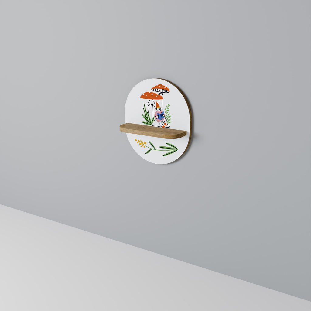 GARDEN GNOMES Decorative Art Shelf