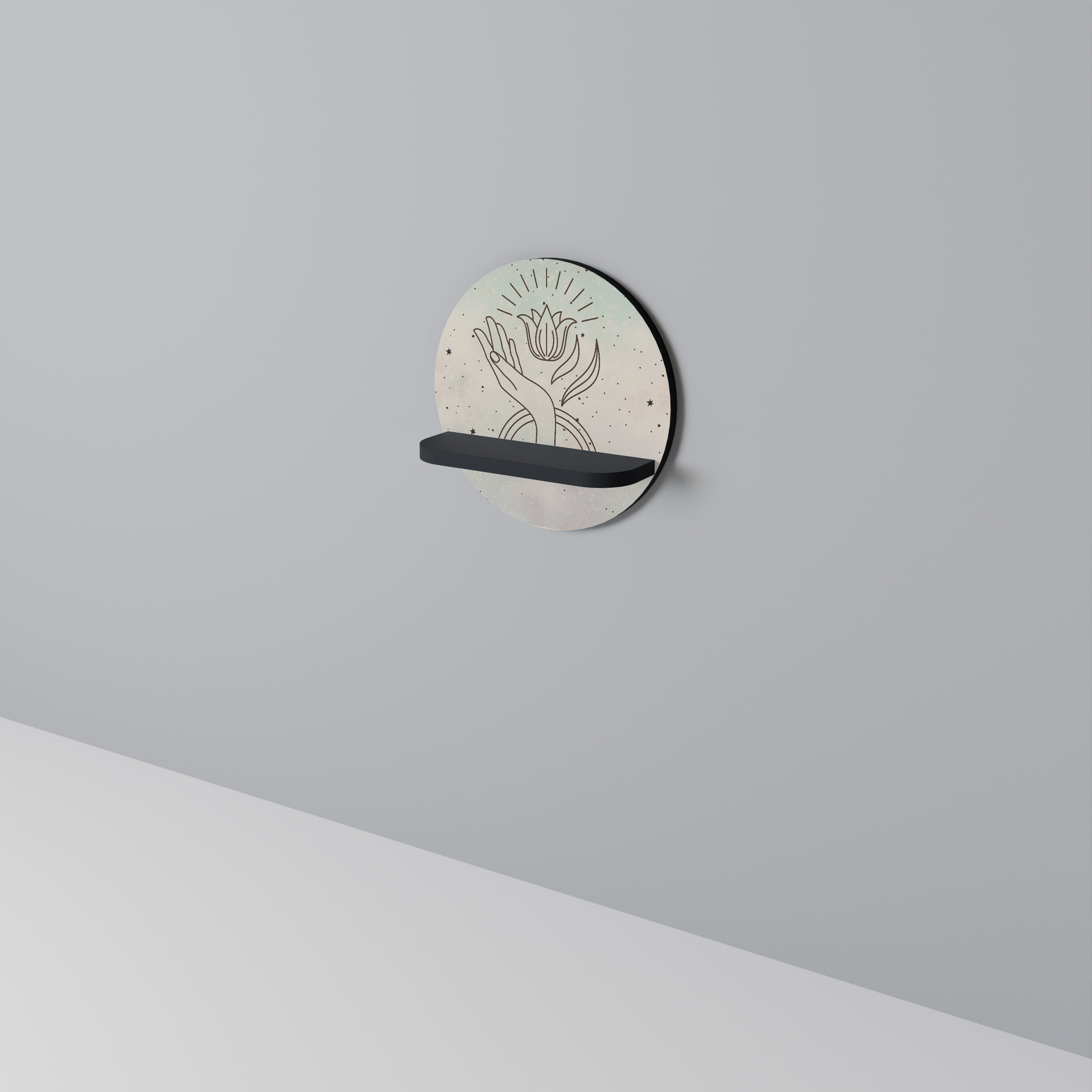 DELICATE BEAUTY Dekoratives Wandregal