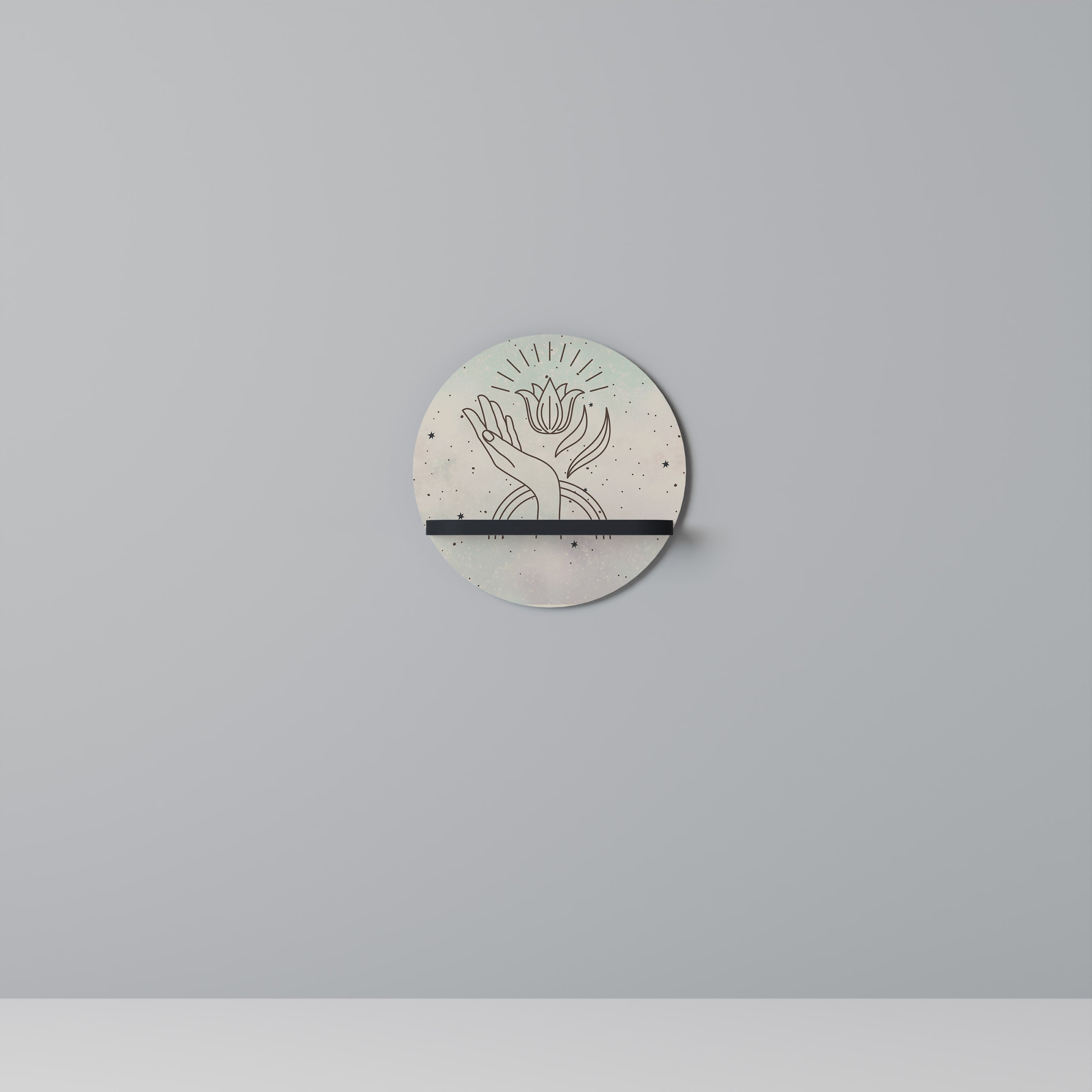 DELICATE BEAUTY Decorative Art Shelf