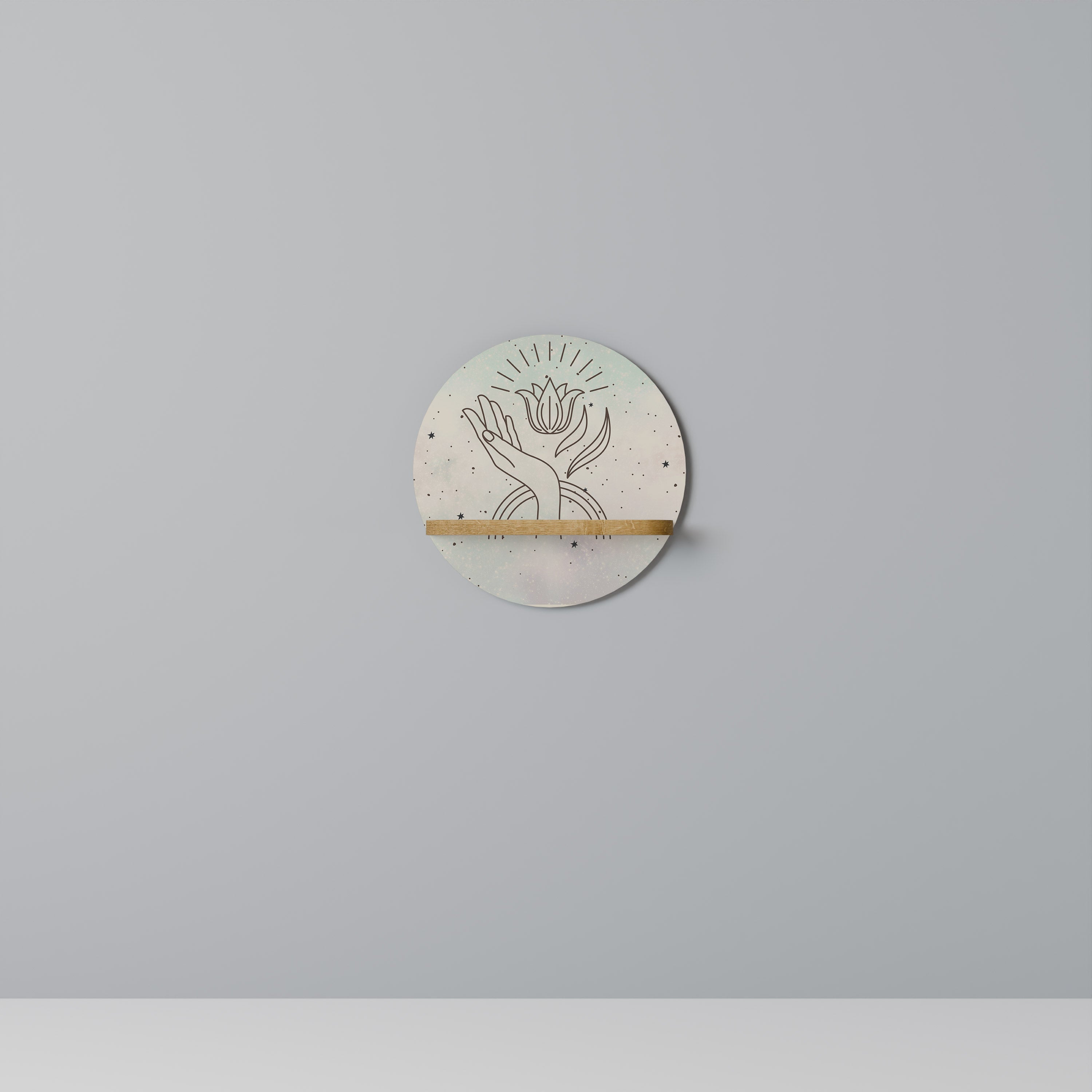 DELICATE BEAUTY Decorative Art Shelf