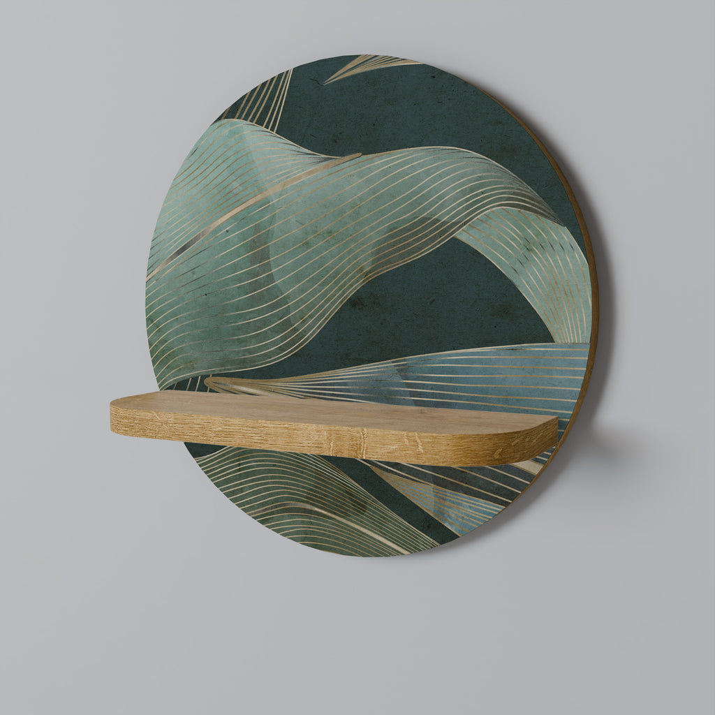 ROYAL GREEN Decorative Art Shelf