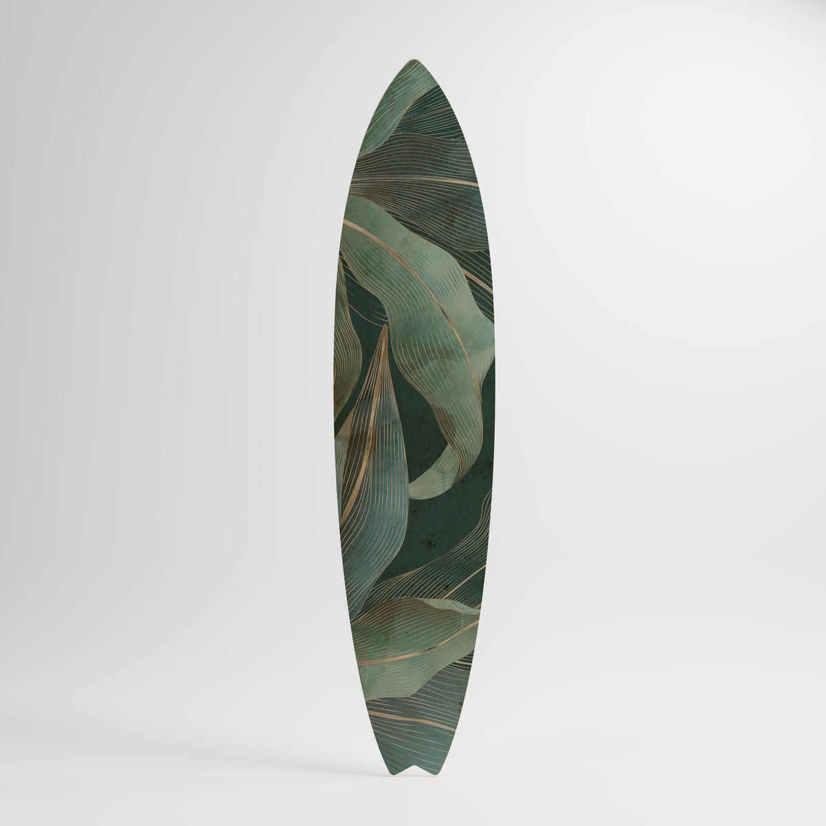 ROYAL GREEN Surfboard Decorative Panel