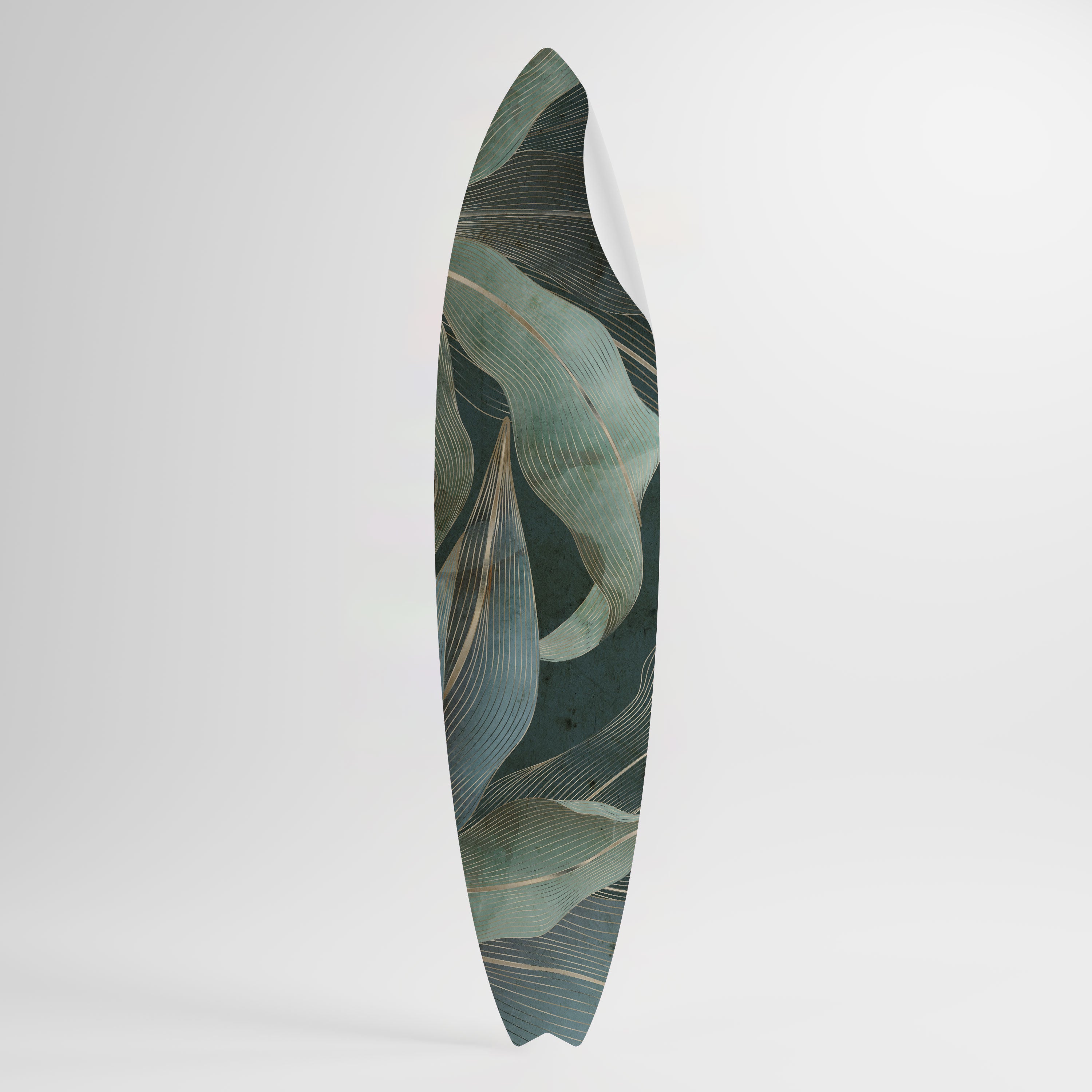 ROYAL GREEN Surfboard-Wandsticker