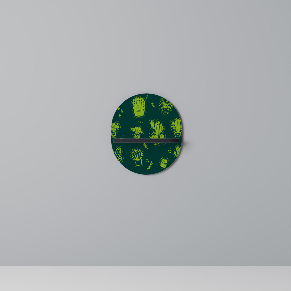 DESERT GREEN Art Shelf