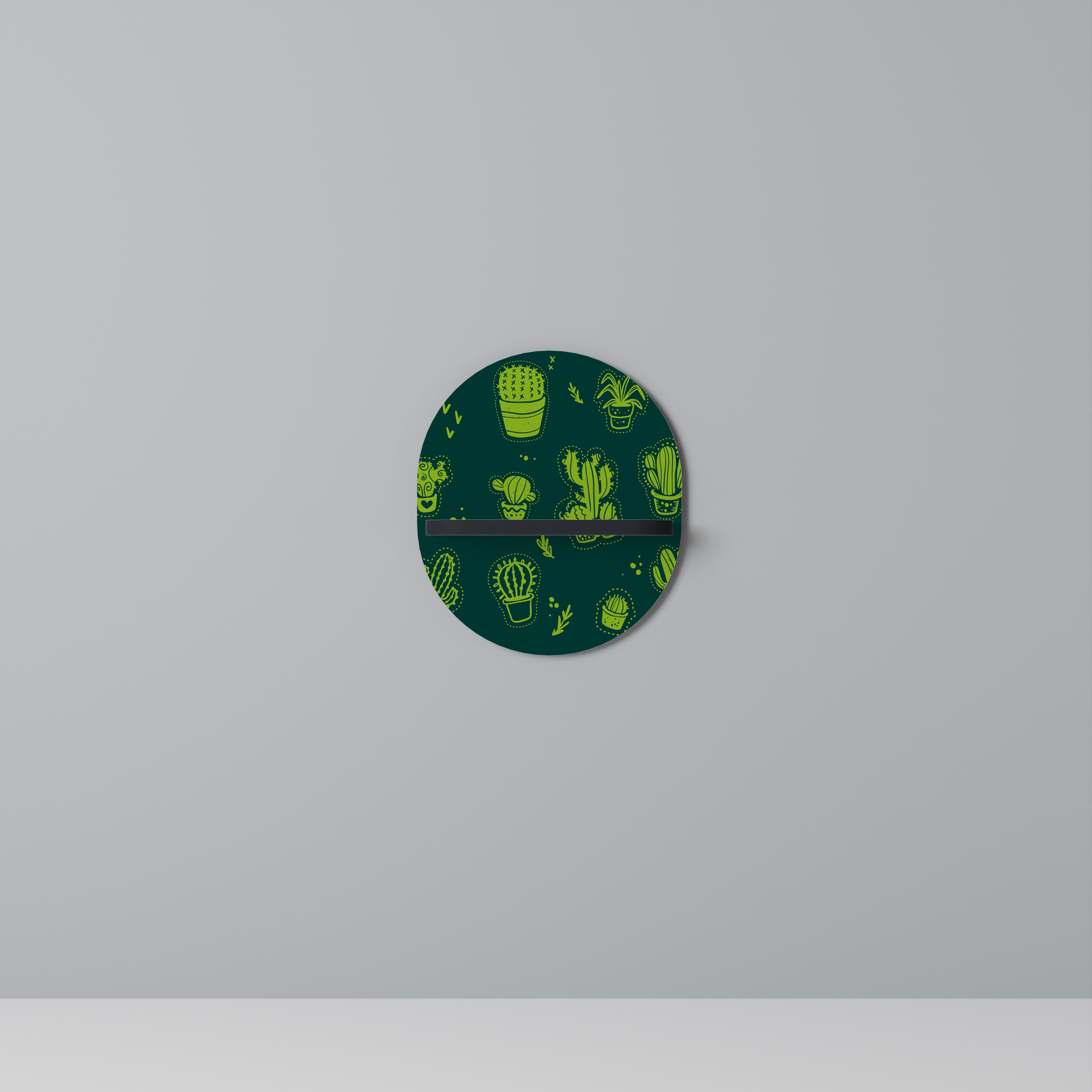 DESERT GREEN Decorative Art Shelf