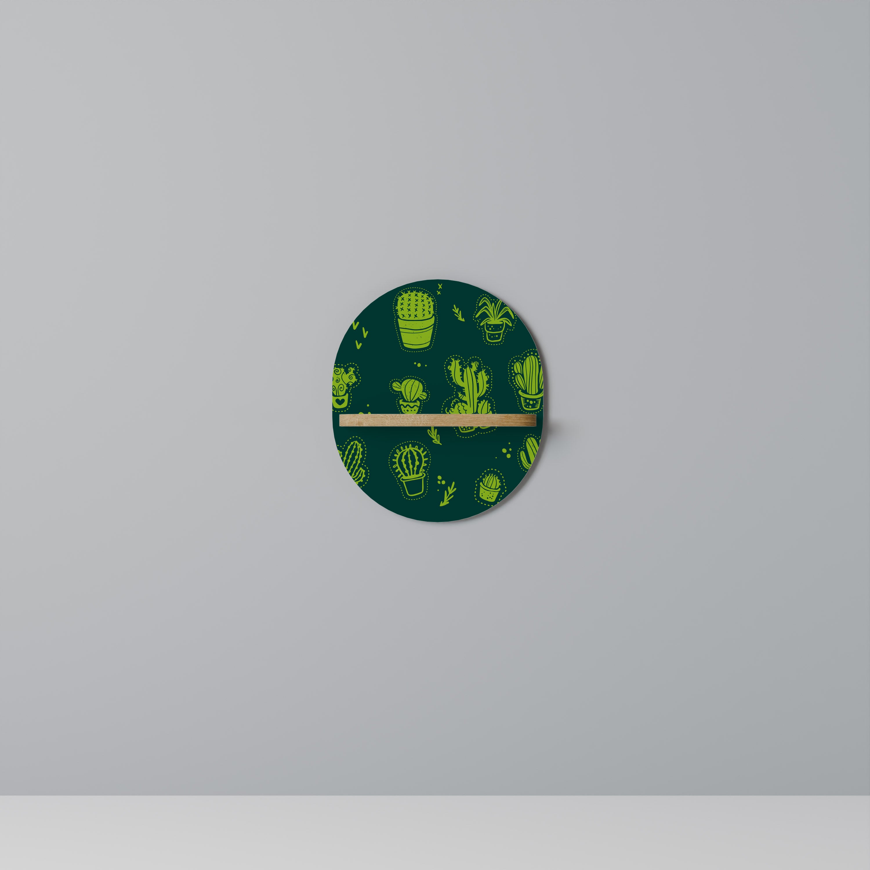 DESERT GREEN Decorative Art Shelf