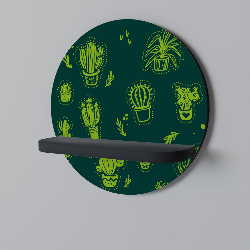 DESERT GREEN Decorative Art Shelf