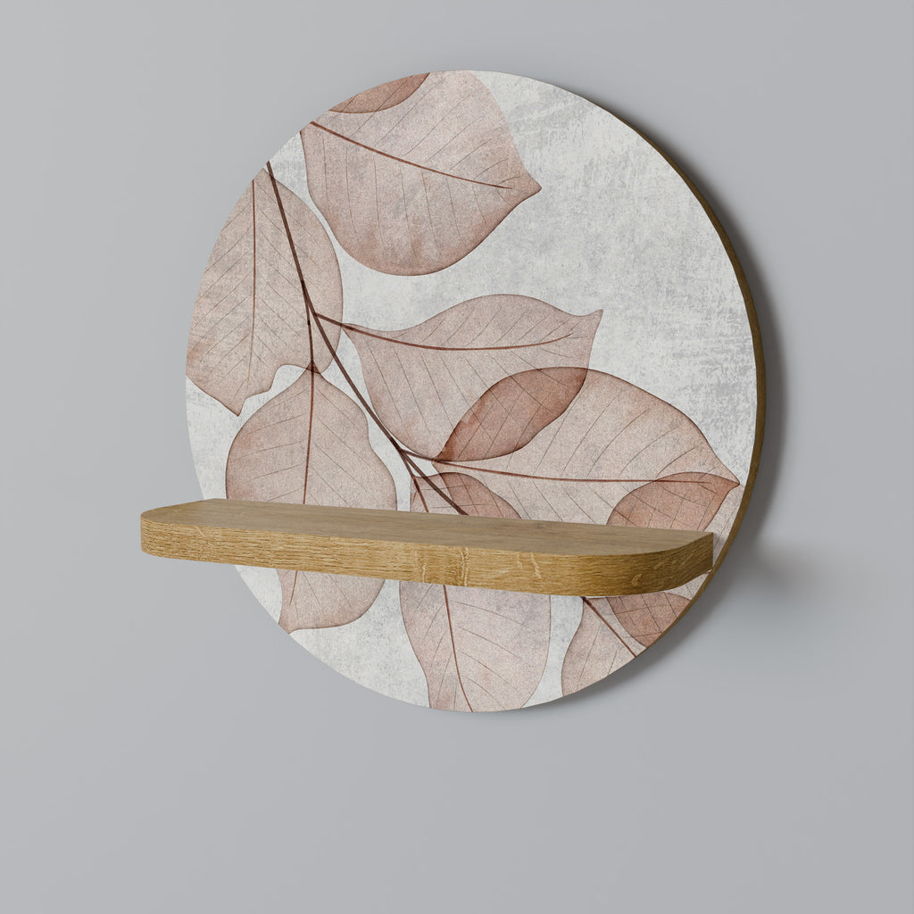 AUTUMN FRAGILITY Decorative Art Shelf