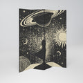 MYSTIC UNIVERSE 4-teiliger Paravent