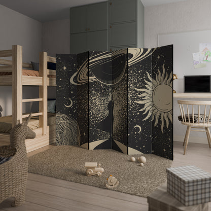 MYSTIC UNIVERSE 6-Panel Room Divider
