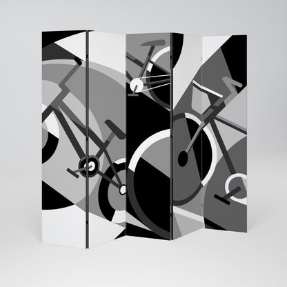 BIKE ENERGY 5-Panel Room Divider