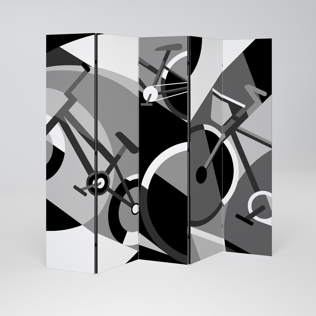 BIKE ENERGY 5-Panel Room Divider