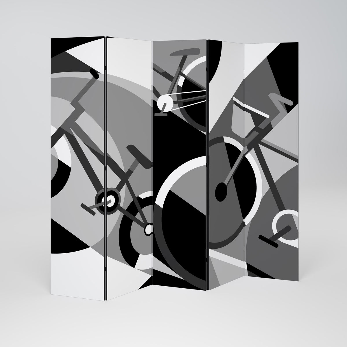BIKE ENERGY 5-Panel Room Divider