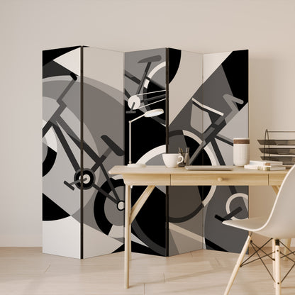 BIKE ENERGY 5-Panel Room Divider