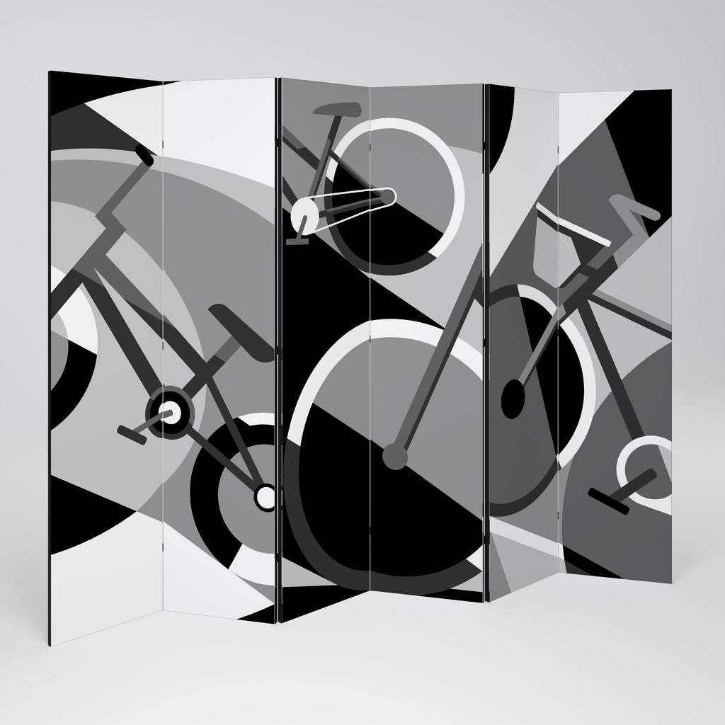 BIKE ENERGY 6-Panel Room Divider
