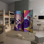 BIKE DREAMS 5-Panel Room Divider