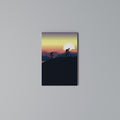 CYCLING HORIZON Quadro em tela vertical