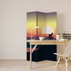 CYCLING HORIZON 3-teiliger Paravent