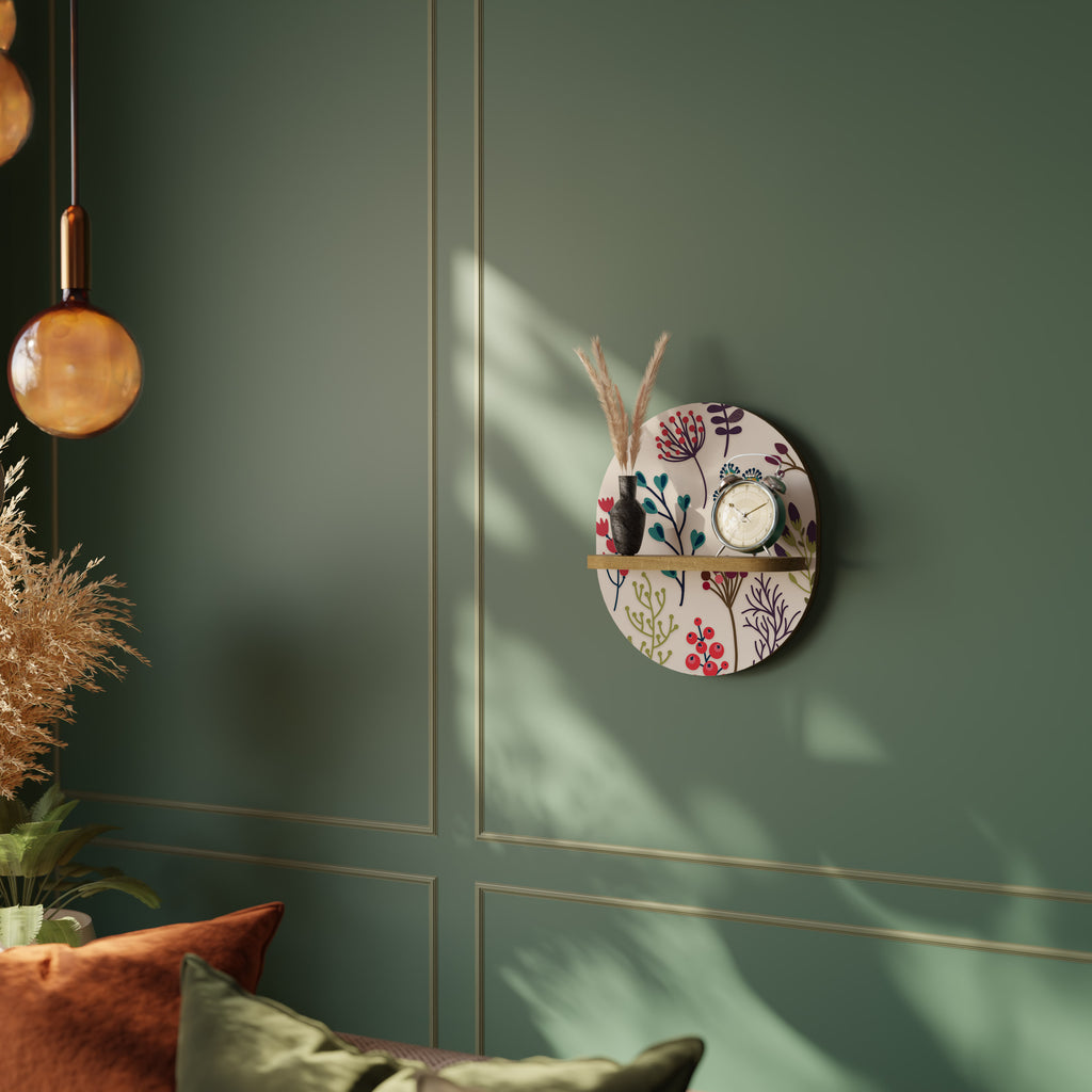 AUTUMN SUNDRIES Decorative Art Shelf