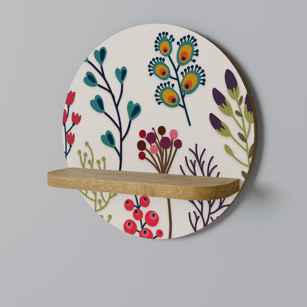 AUTUMN SUNDRIES Decorative Art Shelf