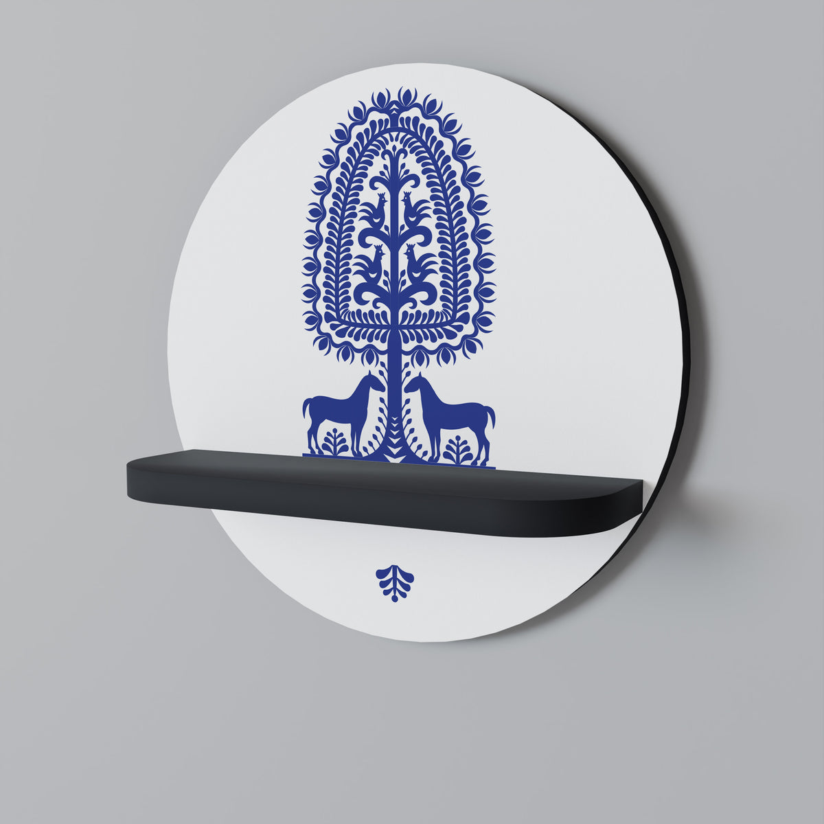 POLISH FOLK ART Dekoratives Wandregal