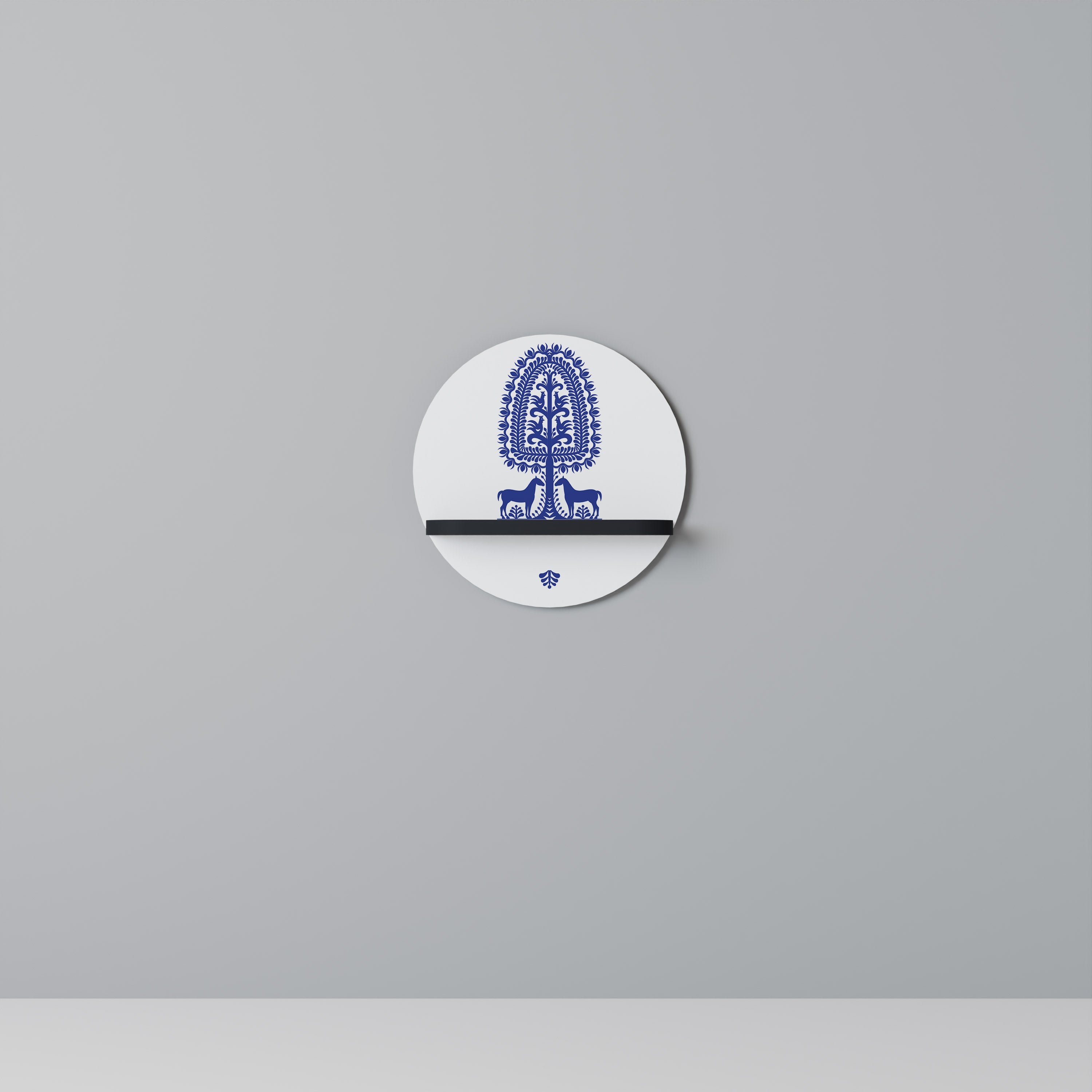 POLISH FOLK ART Decorative Art Shelf