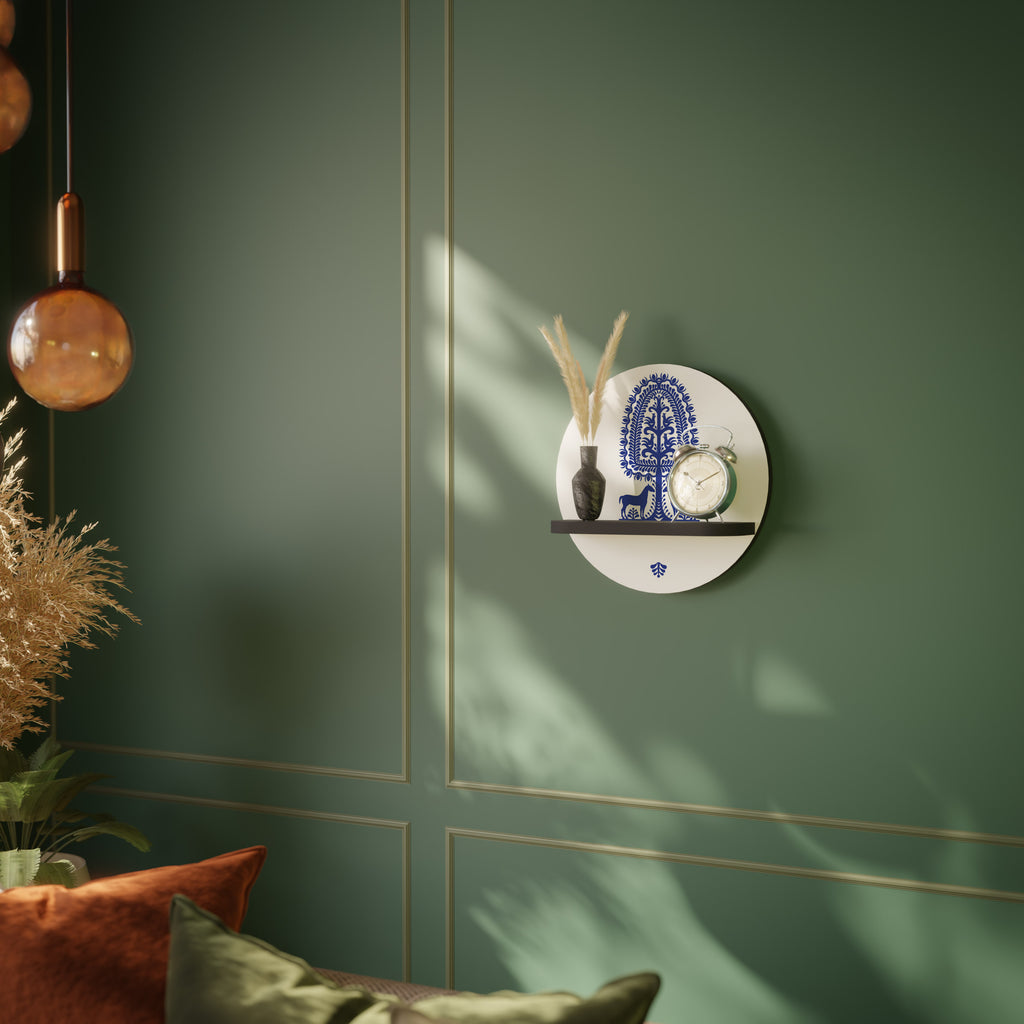 POLISH FOLK ART Decorative Art Shelf