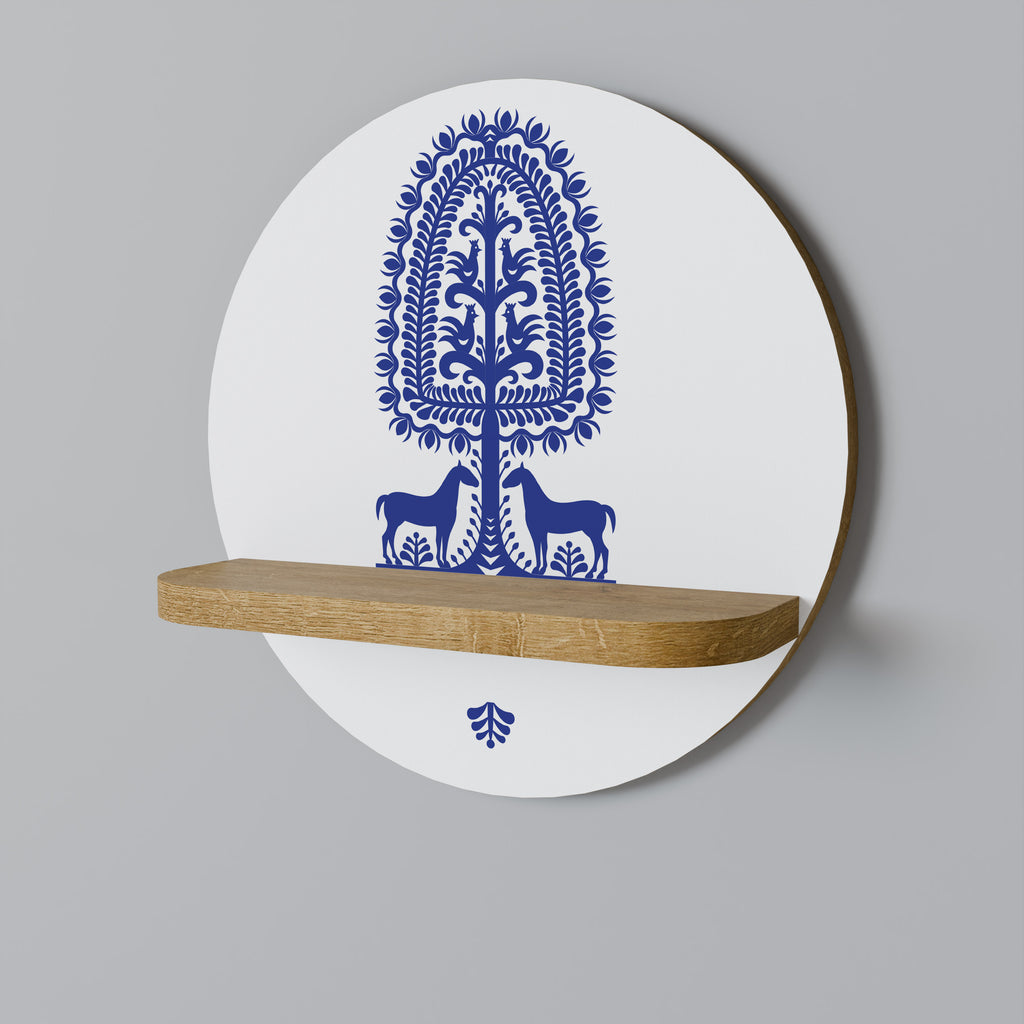 POLISH FOLK ART Decorative Art Shelf