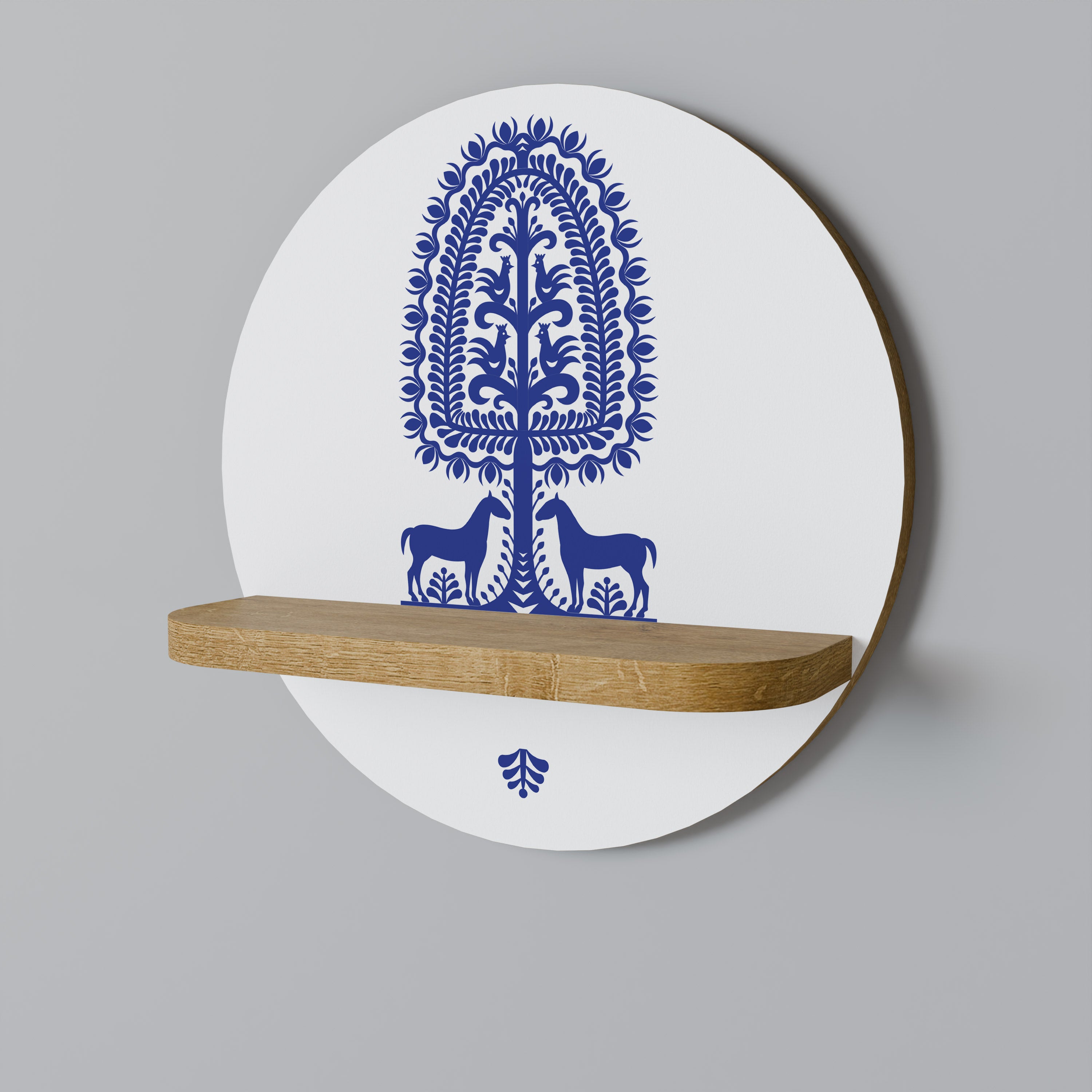 POLISH FOLK ART Decorative Art Shelf