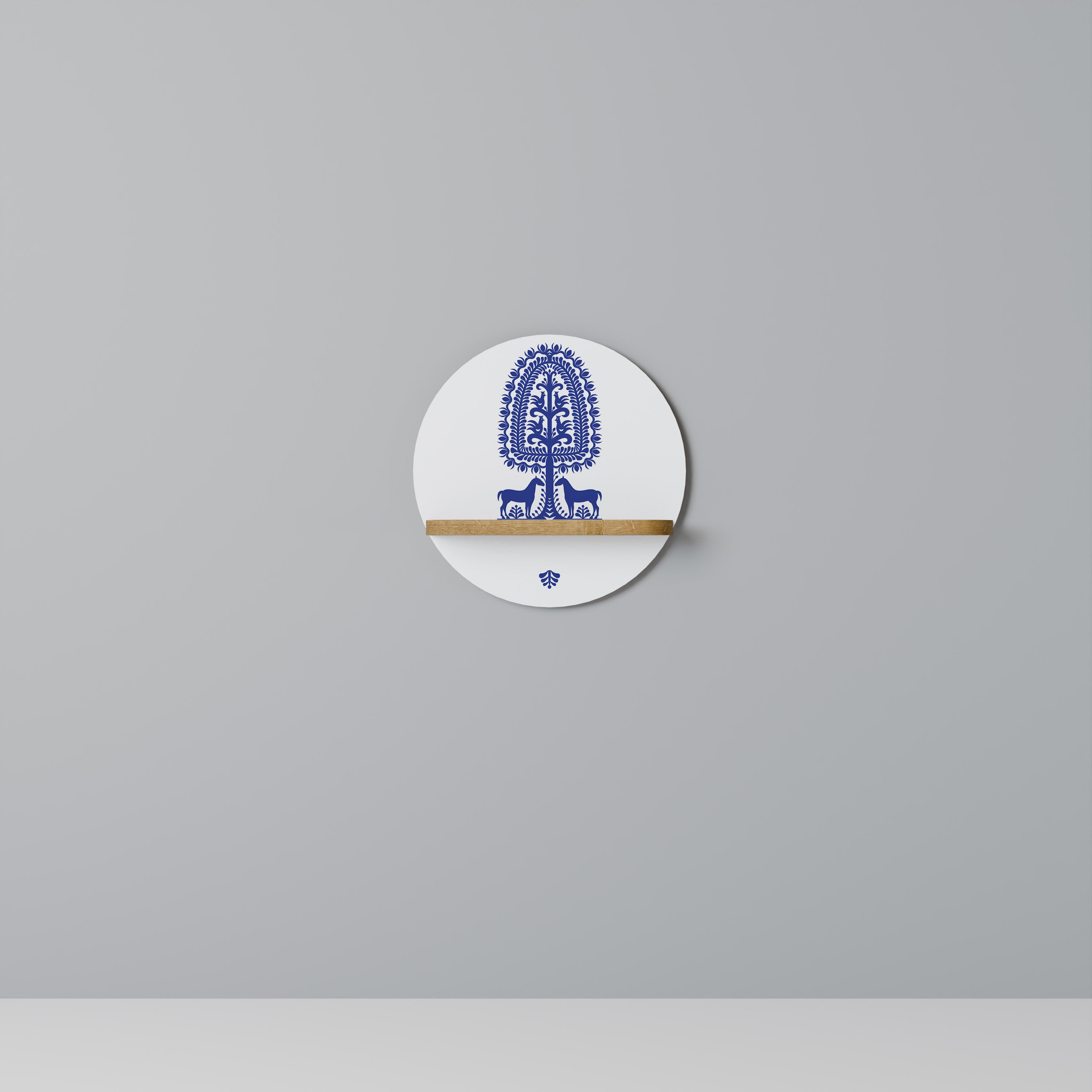 POLISH FOLK ART Decorative Art Shelf