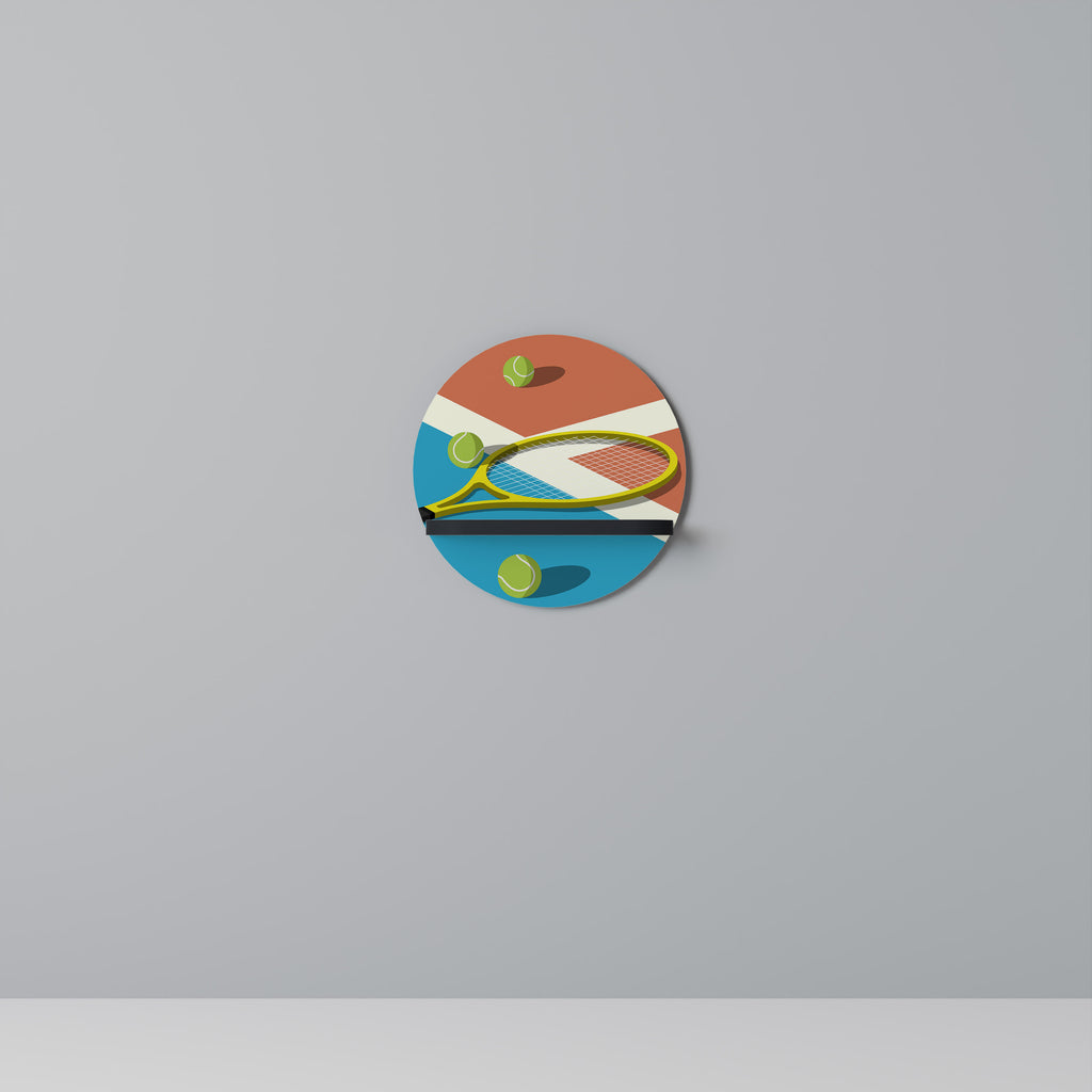 TENNIS ESSENTIALS Decorative Art Shelf