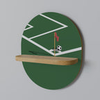 FOOTBALL ACTION Decorative Art Shelf