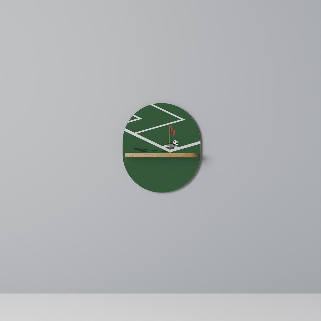 FOOTBALL ACTION Decorative Art Shelf