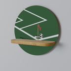 FOOTBALL ACTION Decorative Art Shelf