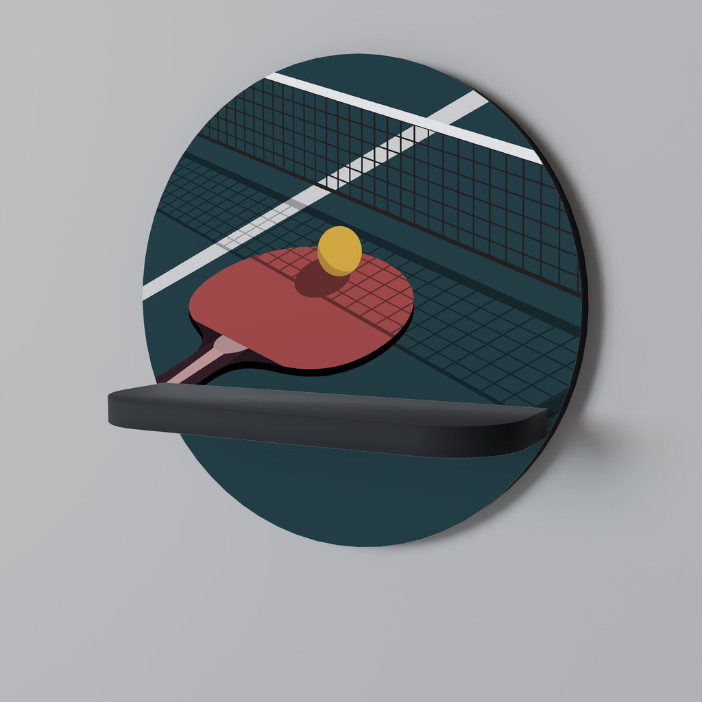 PING- PONG GAME Decorative Art Shelf